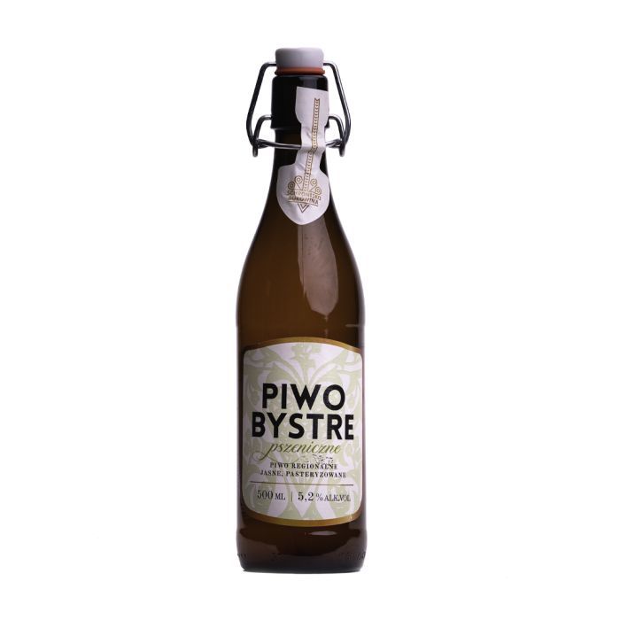 Piwo Bystre Pszeniczne 500ml - Schronisko Bukowina, Krótki termin main product photo