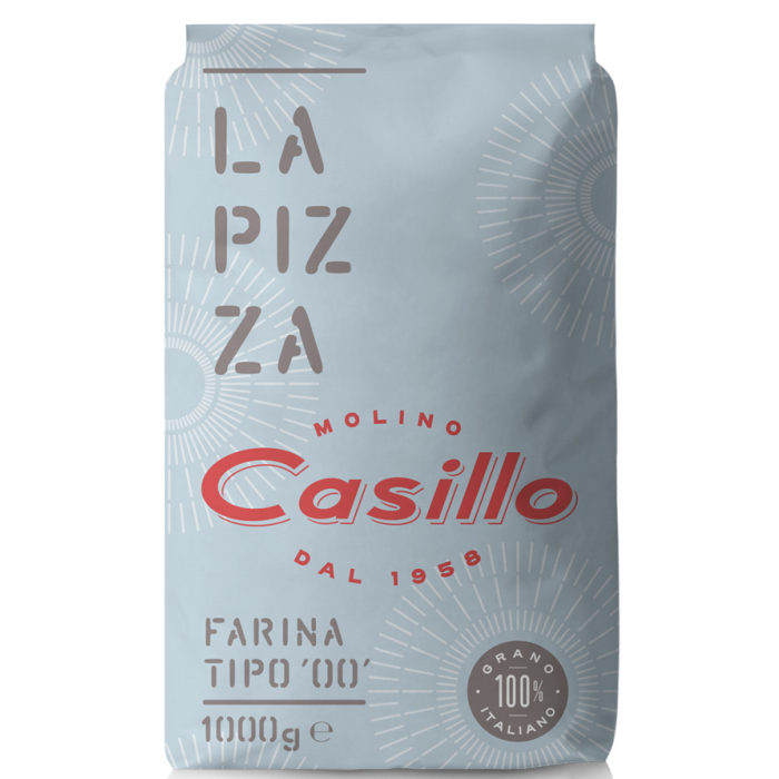 Mąka do pizzy Farina 00 1kg - Casillo, Uszkodzone opakowanie, ubytek 0.03kg main product photo