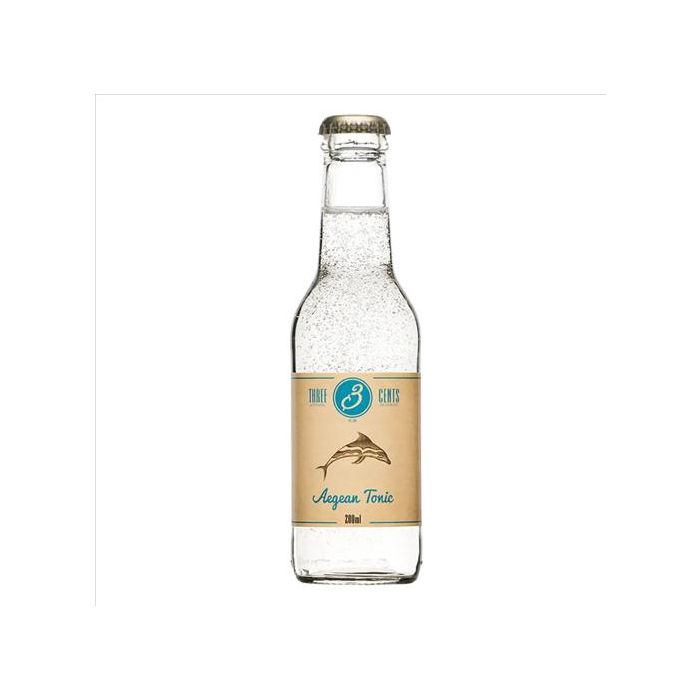 Napój gazowany Aegean Tonic Soda 200ml - Three Cents main product photo