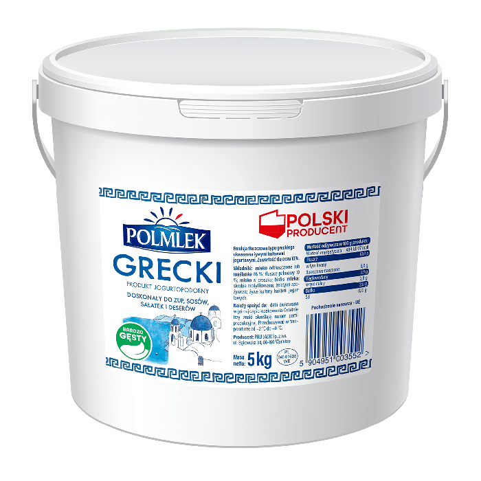Jogurt Grecki 5kg - Polmlek main product photo
