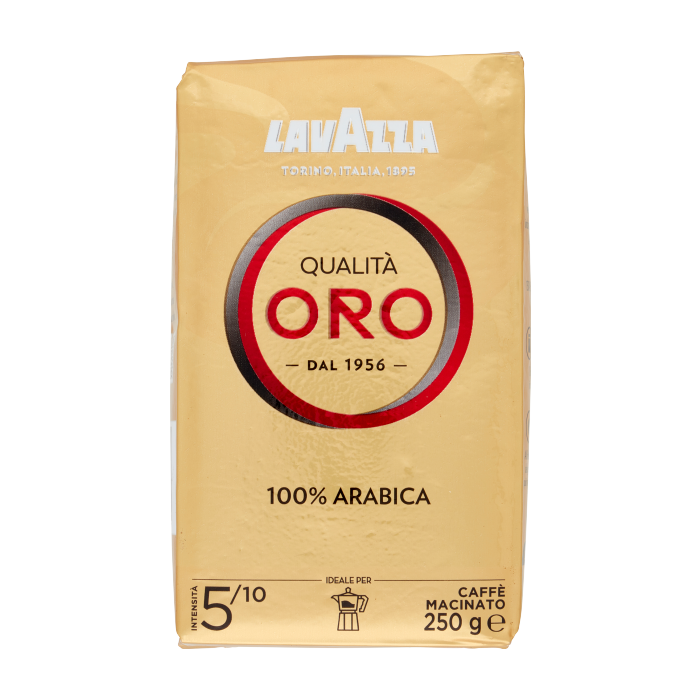 Kawa mielona Lavazza Qualita ORO 250g - Lavazza, Uszkodzone opakowanie, ubytek 0.01kg main product photo