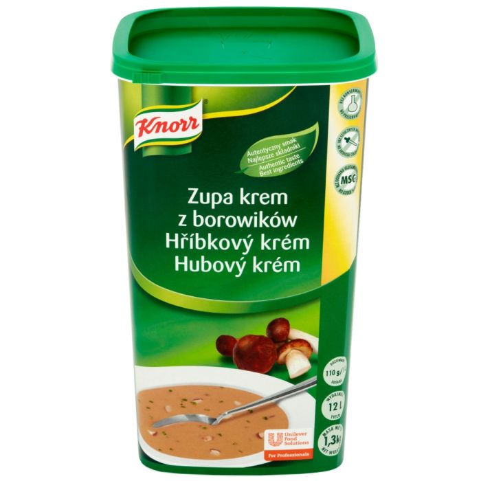 Zupa krem z borowików 1,3 kg - Knorr main product photo