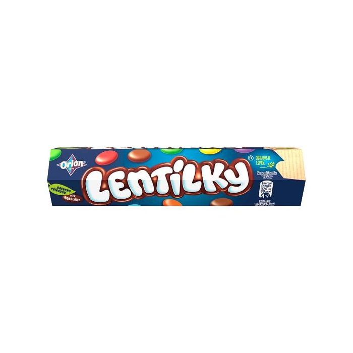 Cukierki czekoladowe Lentilky 28g - Orion, Krótki termin main product photo
