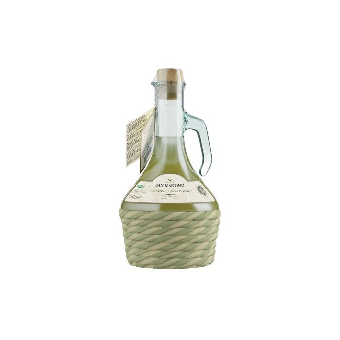 Oliwa niefiltrowana z pierwszego tłoczenia z oliwek San Martino amfora 500 ml - Levante main product photo