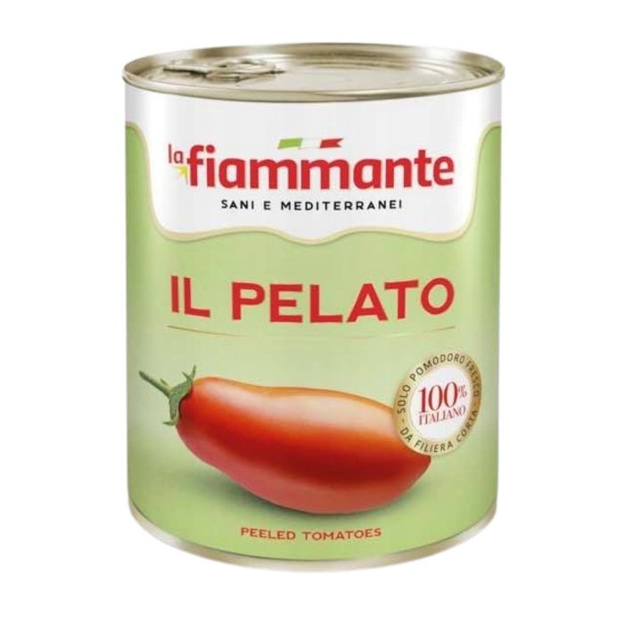 Pomidory Pelati 400g - La Fiammante, Uszkodzona etykieta main product photo