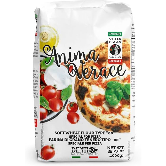 Mąka do pizzy Verace Anima 1kg - Denti, Uszkodzone opakowanie, ubytek 0.03kg main product photo