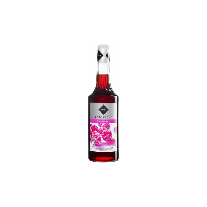 Syrop barmański malinowy raspberry 700ml - Rioba main product photo
