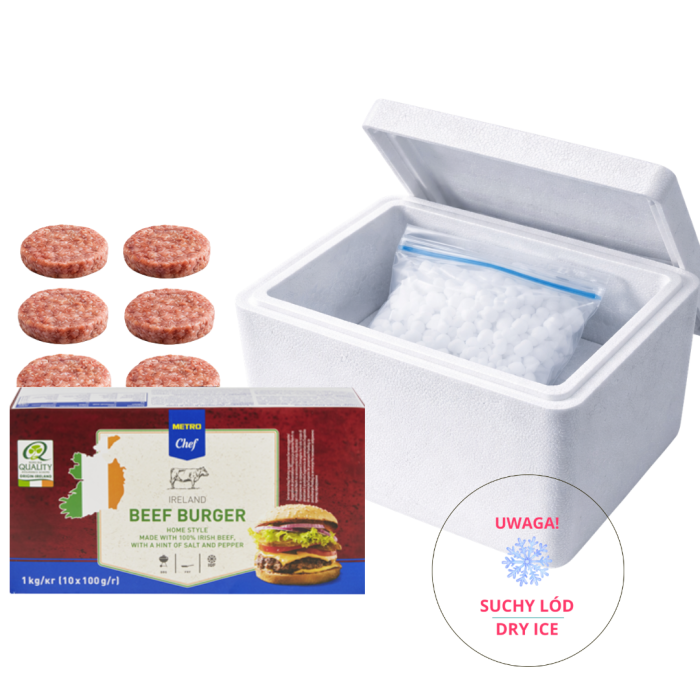 Burger Beef Burger 10szt po 100g - Metro Chef main product photo