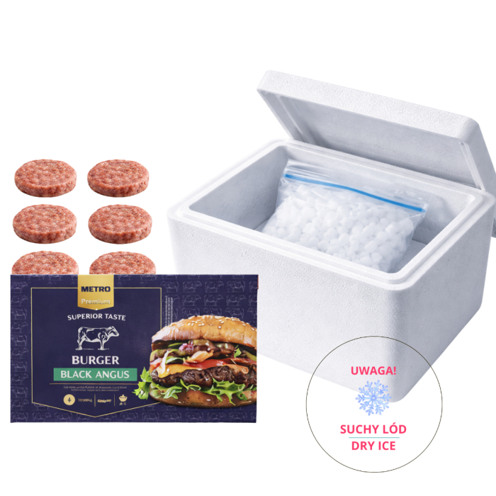 Burger Black Angus 6szt po 200g - Metro Premium main product photo