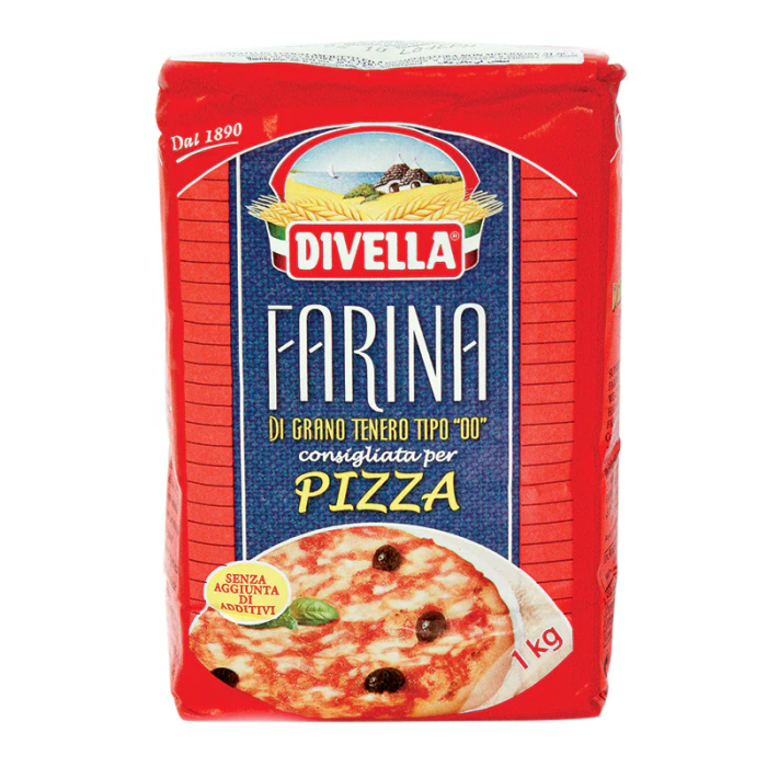 Mąka Farina Pizza 1kg - Divella, Uszkodzone opakowanie, bez ubytku main product photo