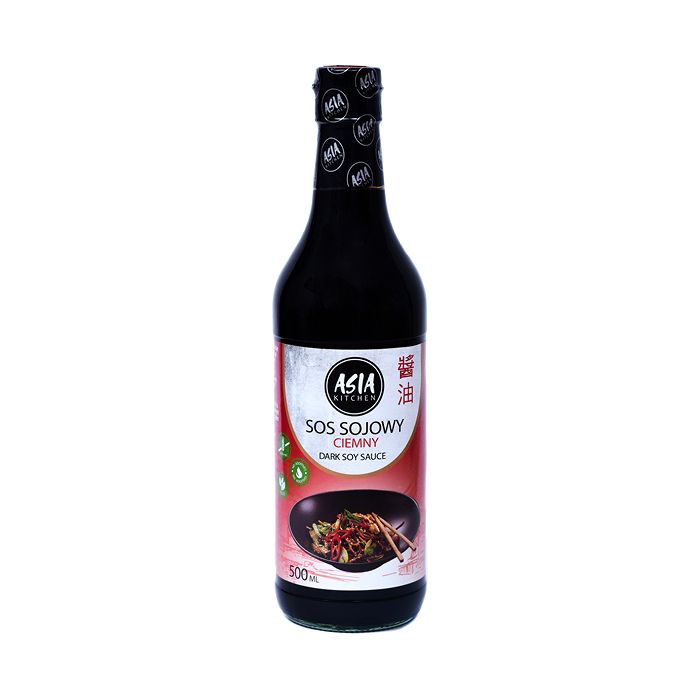 Sos sojowy ciemny bezglutenowy 500ml - Asia Kitchen main product photo