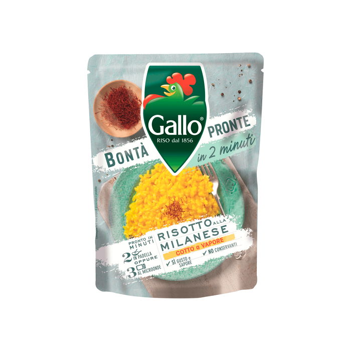 Ryż Risotto alla milanese z szafranem 250g - Gallo main product photo