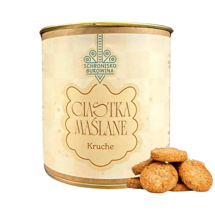 Ciastka maślane kruche 100g - Schronisko Bukowina main product photo