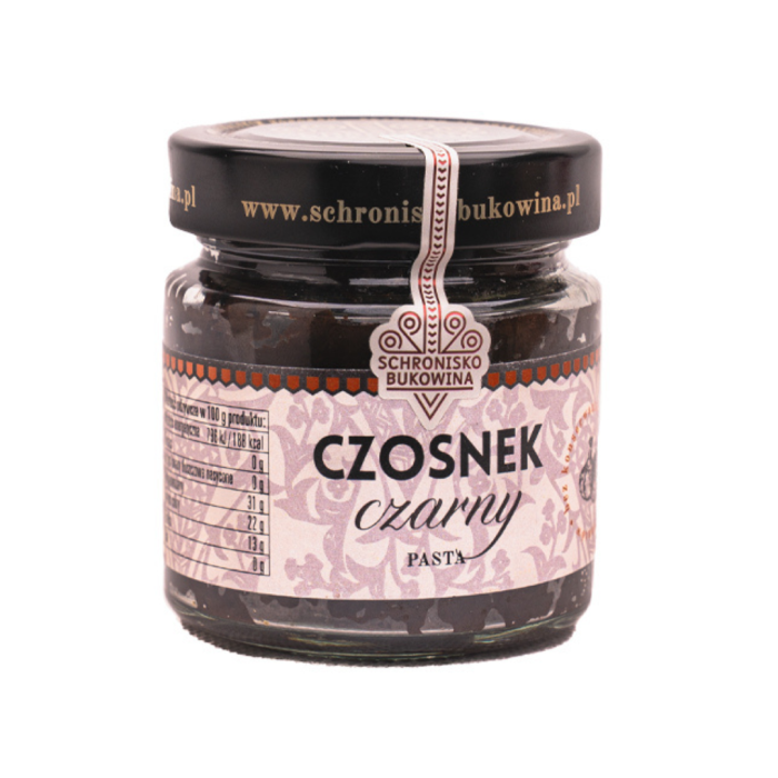 Pasta z czarnego czosnku 200g - Schronisko Bukowina main product photo