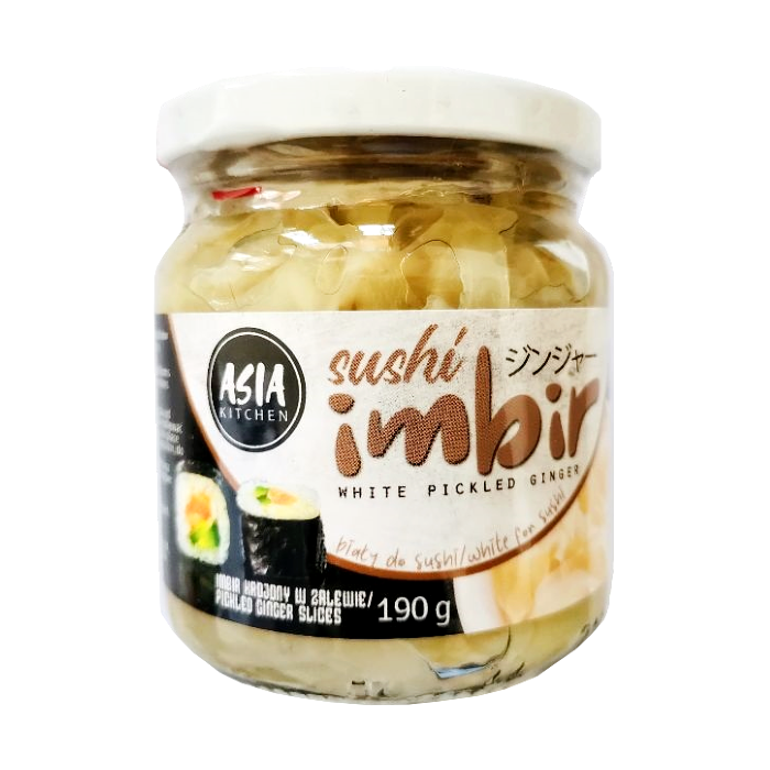 Imbir marynowany biały 190g - Asia Kitchen, Krótki termin main product photo