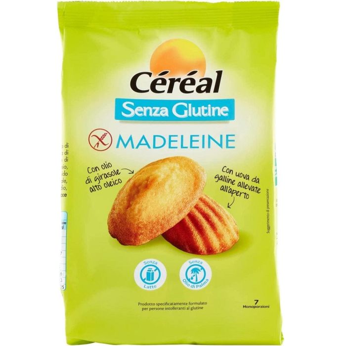 Ciastka bezglutenowe Madeleine Senza Glutine 200g - Cereal main product photo