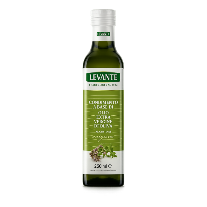 Oliwa extra vergine z oregano 250ml - Levante main product photo