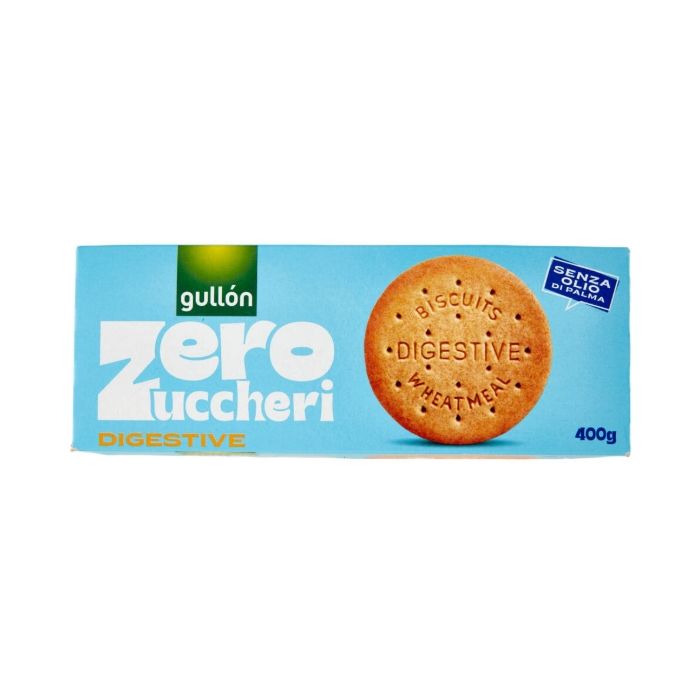 Herbatniki Zero Zuccheri Digestive 400g - Gullon main product photo