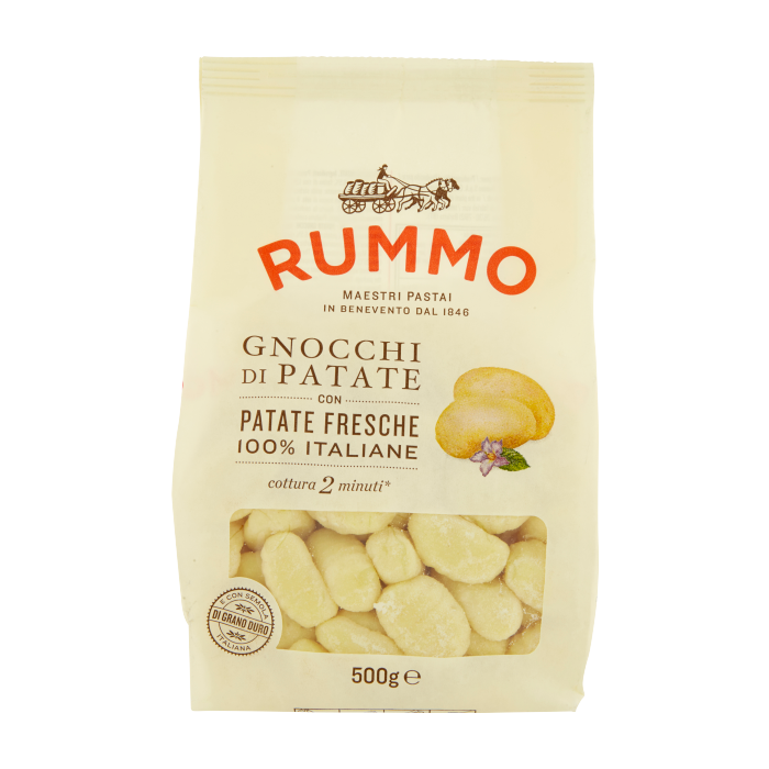 Kluski ziemniaczane Gnocchi di patate 500g - Rummo, Uszkodzona etykieta main product photo