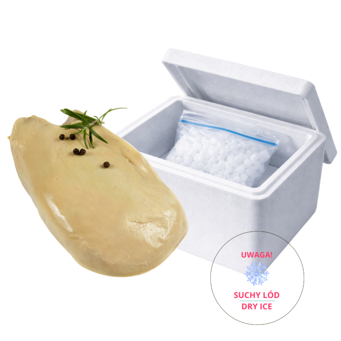 Foie grass z kaczki mrożone 440–490 g francuskie main product photo