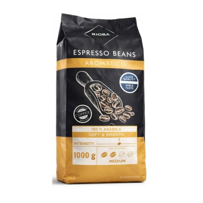 Kawa ziarnista Espresso Platinum 1kg - Rioba main product photo