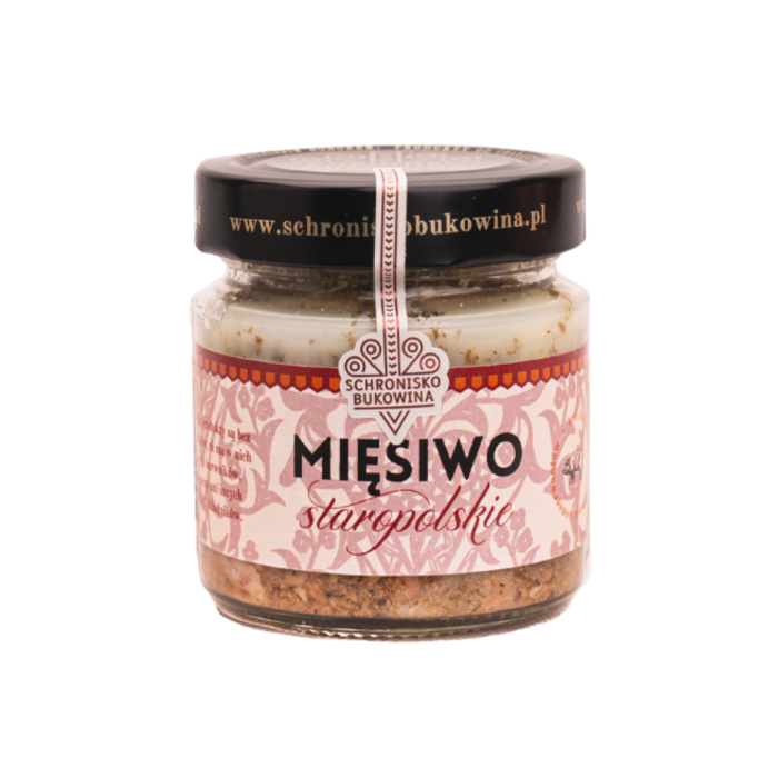 Mięsiwo staropolskie z galaretką 180g - Schronisko Bukowina main product photo