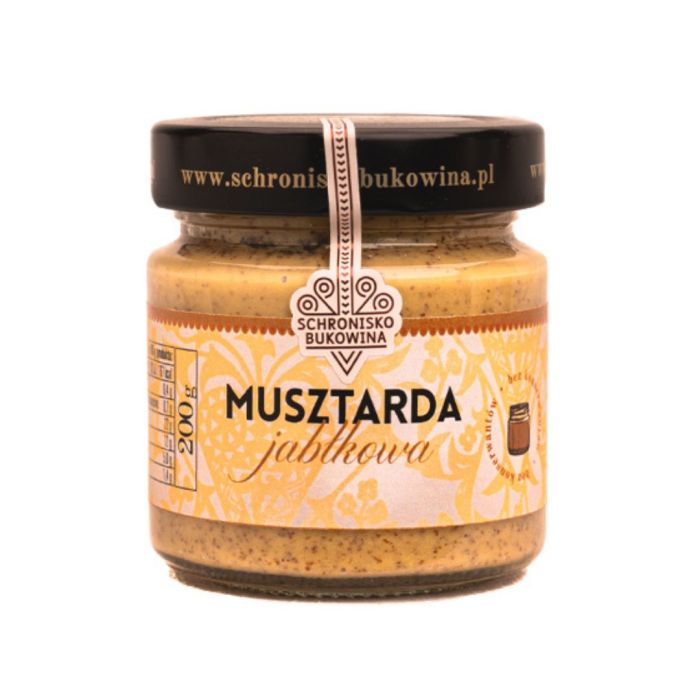 Musztarda jabłkowa 200g - Schronisko Bukowina main product photo