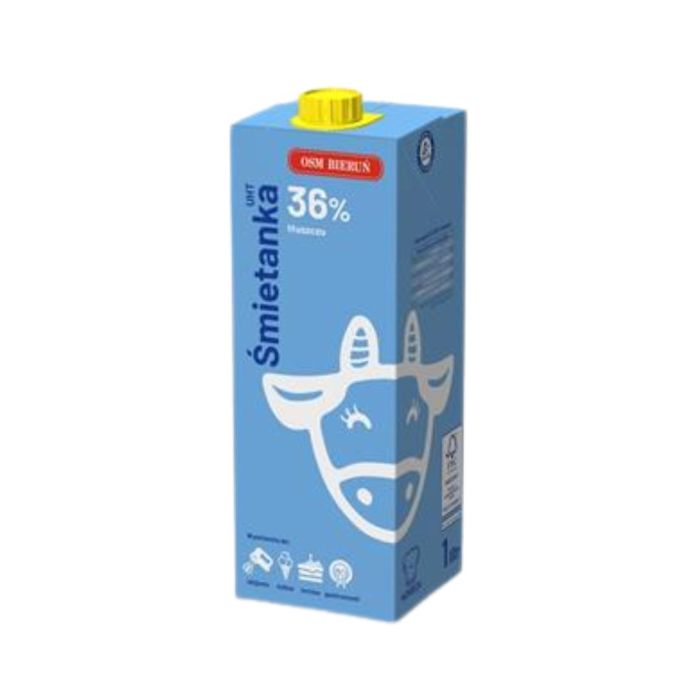 Śmietanka UHT 36% 1l - OSM Bieruń main product photo