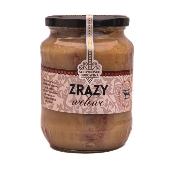 Zrazy wołowe 670 g - Schronisko Bukowina main product photo