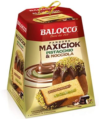 Włoska babka Pandoro Maxiciok -  Balocco 
