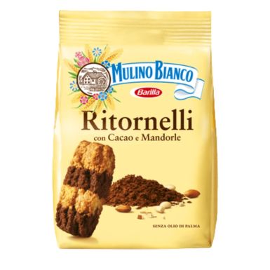 Włoskie ciasteczka migdałowo-kakaowe - Mulino Bianco 