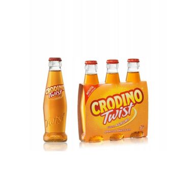 Włoski napój gazowany bezalkoholowy Crodino Twist - Campari