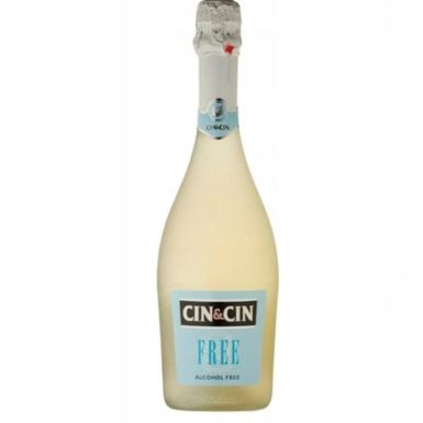 Włoskie musujące wino bezalkoholowe - CIN&CIN