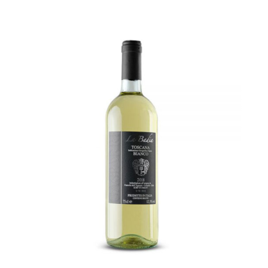 Włoskie białe wino La Badia Bianco Toscana 750 ml