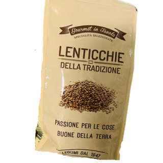 Soczewica Lenticchie della tradizione 150g - Gourmet in Tavola
