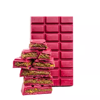 Malinowa czekolada dubajska 