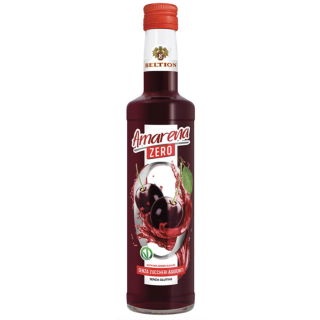 Syrop  wiśniowy bez cukru Amarena Zero Sciroppo 500ml - Beltion