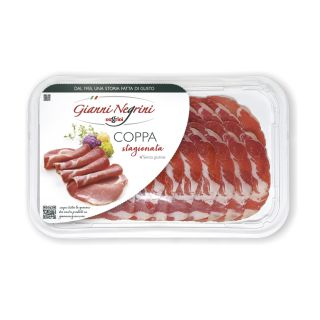 Kark&oacute;wka dojrzewająca plastry Coppa stagionata 80g - Gianni Negrini