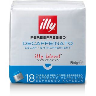 Kapsułki kawy Iperespresso Decaffeinato 18 szt - Illy