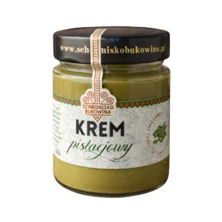 Krem pistacjowy z naturalnym składem w słoiku