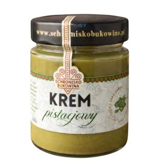 Krem pistacjowy z naturalnym składem w słoiku