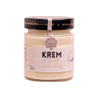 Krem z białej czekolady 