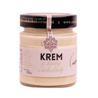 Krem z białej czekolady 