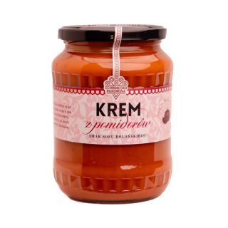 Krem z pomidor&oacute;w o smaku sosu bolońskiego