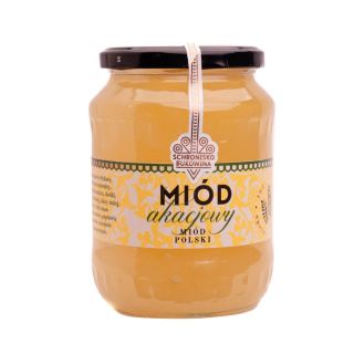 Mi&oacute;d akacjowy duży.