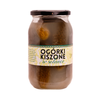 Og&oacute;rki kiszone w solance