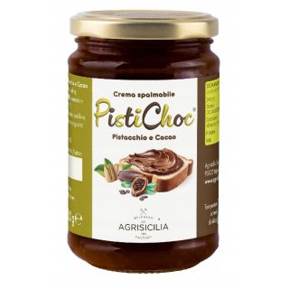 Agrisicilia Krem Czekoladowo-Pistacjowy 360g - Delikatność Smaku