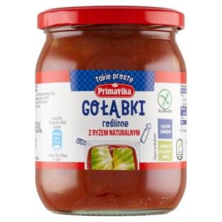 Gołąbki roślinne z ryżem naturalnym 480g - Primavika