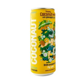 Woda kokosowa z sokiem ananasowym 320ml - Coconaut