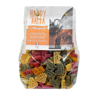 Kolorowy makaron Happy pasta Monumenti - Dalla Costa 500 g